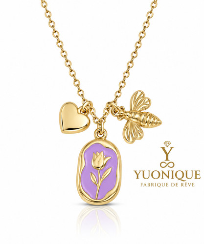 Collana yuonique fiorisci - collana,