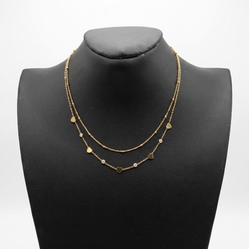 Collana donna acciaio - collana,