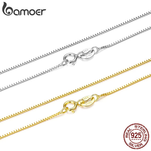 Bamoer collana catena oro - bamoer, a