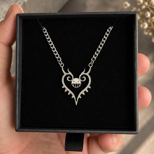 Collana cuore trafalgar law - trafalgar,