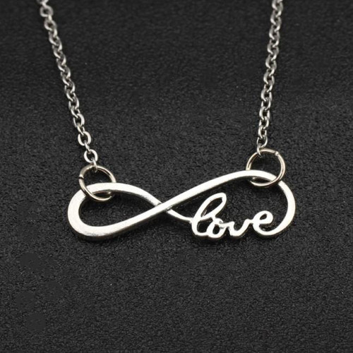 Collana girocollo infinito - collana,