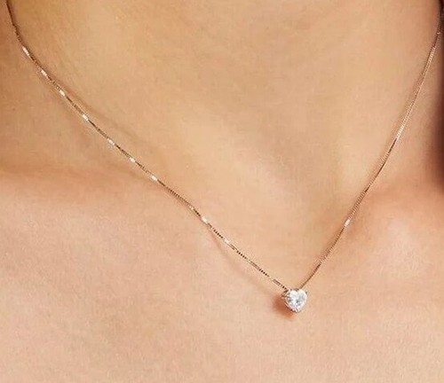 Collana punto luce argento - punto, in