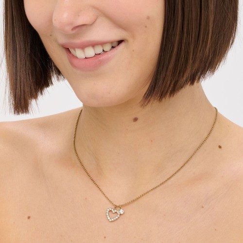 Collana cuore donna sagapo - collana,