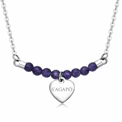 Collana donna sagapo cuore - collana,