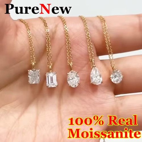 Collana purenew con moissanite - collana,