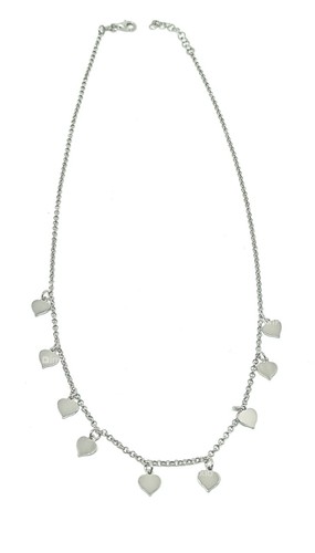 Collana argento 925 rolo - argento,