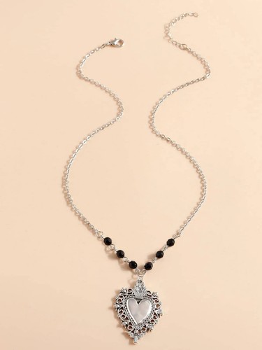 Collana sacro cuore ciondolo - cuore,
