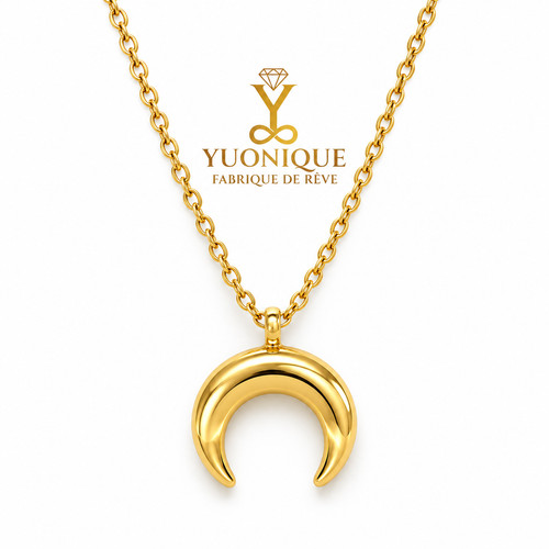 Collana yuonique mezzaluna - collana,