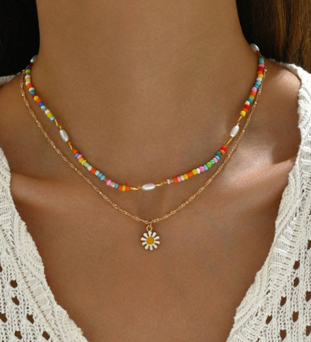 Collana donna tre strati - donna,