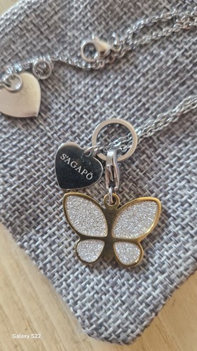 S’Agapõ collana acciaio