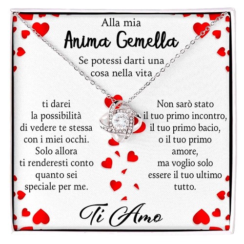 Collana donna amore compleanno - collana,