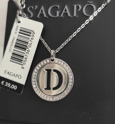 Sagapo collana lettera - sagapo, d