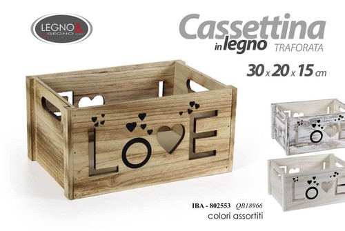Cassetta porta oggetti cuori - oggetti,