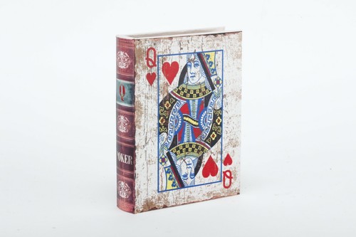 Libro portaoggetti carta da - -,