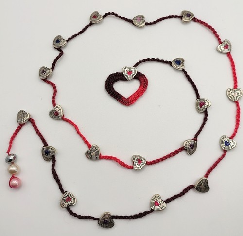 Lariat collana regolabile con - collana,