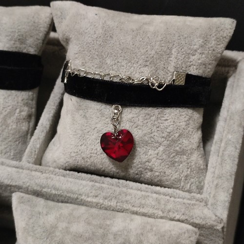 Cuore rosso cristallo - cuore,